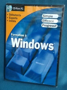 FORMATION A WINDOWS - CD-Rom PC - NEUF sous blister - - Photo 1/2