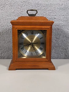 Orologio Linden Westminster Quartz Carillon & Strike Mantel #7032 - Foto 1 di 7