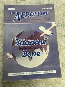 Vintage The Aeroplane Magazine Vol XLV No.16. 18/10/1933 October 1933 - Picture 1 of 16