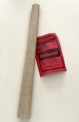 CHESSEX CHX 96246 Tappetino da Gioco Reversibile Battlemat 1 Pollice a Quadri 23,5x26" NUOVO