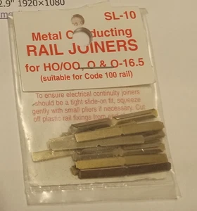 Peco Streamline all scales SL-10 Rail Joiners - See description - Picture 1 of 1