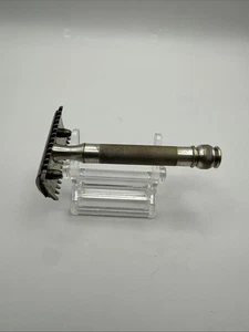 Vintage Gillette Men's 3-Piece Safety Razor Pat. 133963 Circa 30's - Picture 1 of 6