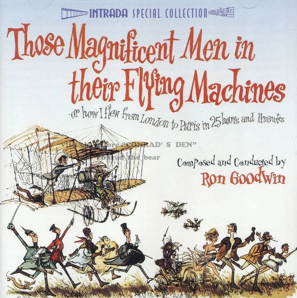 Ron Goodwin THOSE MAGNIFICENT MEN IN THEIR FLYING MACHINES score Intrada Ltd 2CD - Image 1 of 2