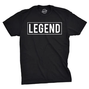 Hombres Leyenda Divertida Camisas Camiseta presumiendo Divertida Novedad Diciendo Camiseta Vintage - Imagen 1 de 15