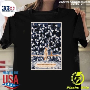 Dave Matthews Band Gilford New Hampshire 23. Juli 2025 Konzert Poster Shirt - Bild 1 von 3