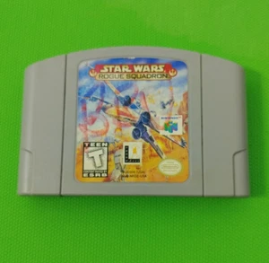 Star Wars: Rogue Squadron (Nintendo 64, 1998) Cartucho Buen PROBADO FUNCIONANDO N64 - Imagen 1 de 4