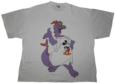 Camiseta De Colección Años 90 Figment Dragon Disney Diseños Dibujos Animados Promo 4XL Foto 1 de 4
