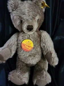 Vintage Steiff Teddybär 0202/26 voll verbunden 9,5 Zoll Made in West Germany - Bild 1 von 8