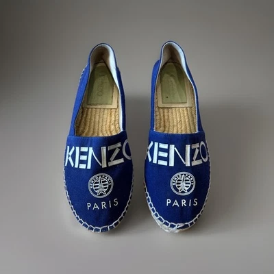Zapatos planos alpargata azul Kenzo talla 5ish Foto 1 de 4