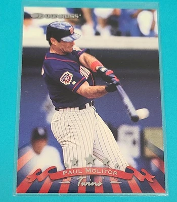 1998 Donruss #1 Paul Molitor Baseball Card Buy 10+ 50% Off j - Image 1 of 2