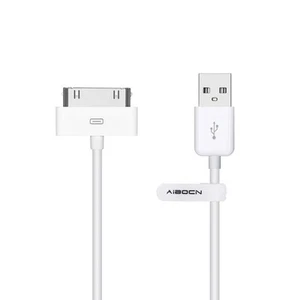 MFi Certified 30 Pin Sync and Charge Dock Cable for iPhone 4 4S / iPad 1 2 3 ... - Picture 1 of 7
