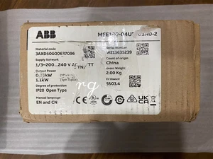 NUEVO ABB MFE190-04UP-03A0-2+N8020 servoaccionamiento envío rápido - Imagen 1 de 5