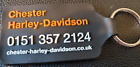 CHESTER HD ~ UNITED KINGDOM ~ Harley Davidson Dealership Keychain