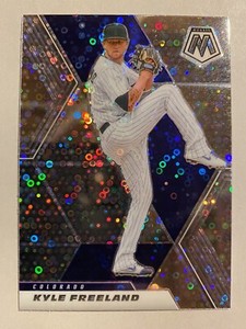 2021 Mosaic Baseball Kyle Freeland Quick Pitch Silver Prizm Colorado Rockies🔥🔥