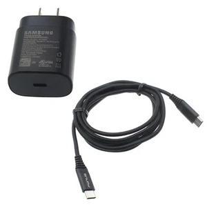 25W Fast Home Charger PD Type-C 6ft USB-C Cable Quick Power for Smartphones - Picture 1 of 4