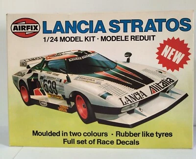 LANCIA STRATOS 1:24 AIRFIX. COMPLETO PERO SIN CALCAS - Immagine 1 di 4