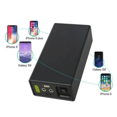 Rechargeable DC Power Bank Supply Power Charger 12800mAh  for Home Use - Image 1 of 4