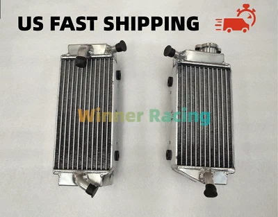 Radiador aluminio L+R Fit Honda CRF450R CRF 450 R 2005-2008 05 06 07 08 Foto 1 de 4