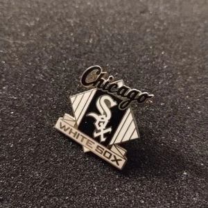 Vintage White Sox Pin 1988 Peter David Lapel Hat Button MLB Chicago IL - Picture 1 of 3