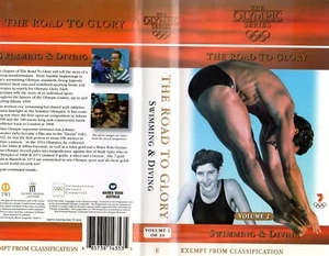 THE OLYMPIC SERIES - Swimming & Diving -VHS -NEW -Never played -Very rare!! -PAL - Foto 1 di 2