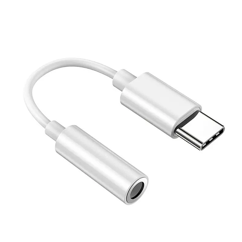 Adaptador USB-C Tipo C 3.5MM Aux Audio Jack Cable para Auriculares Para Samsung S8 S9 S10 Foto 1 de 4