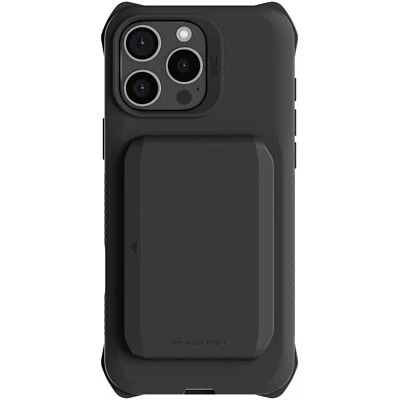 Funda tipo billetera con soporte para tarjeta para teléfono iPhone 16 Pro / Max MagSafe | Ghostek EXEC Foto 1 de 4