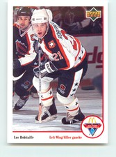 1991 Upper Deck McDonald's All-Stars #Mc-14 Luc Robitaille Very Good