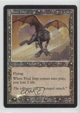 2001 Magic: The Gathering - Core Set: 7th Edition Foil Foul Imp #136 0e3