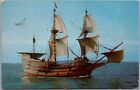 Mayflower II Plymouth Massachusetts Postcard R415