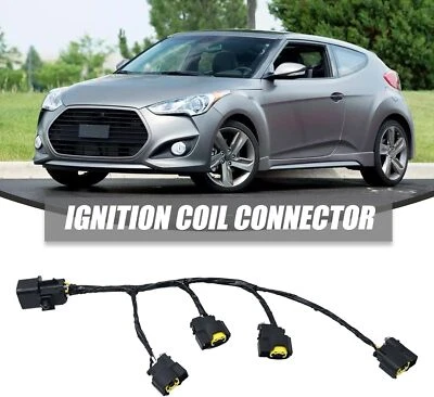 Enchufe de arnés de cables de bobina de encendido 273502B000 para Kia Rio Soul Hyundai Veloster EE. UU. Foto 1 de 4