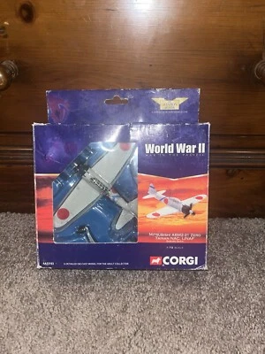 CORGI 1:72 Aviation Archive WW2 Japanese Zero Fighter Plane A6M2-21 Pacific - Image 1 of 2