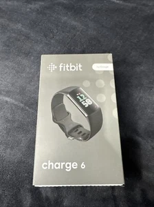 Fitbit Charge 6 Activity Tracker - Obsidian/Black (Brand New & Sealed) RRP £139 - Picture 1 of 10