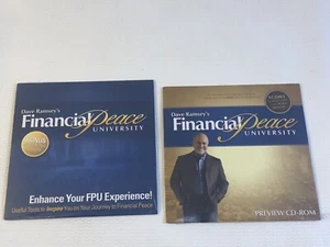 2 Pc CDROM Interactive Dave Ramsey's Financial Peace University Win 98 Xp NEW - Picture 1 of 6