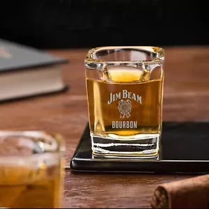 JIM BEAM Whiskey Shot Glass - Picture 1 of 1