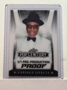 2025 Leaf Pop Century Proof Clear White Giancarlo Esposito 1/1 - Picture 1 of 2