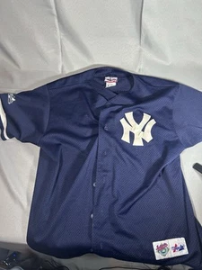 Vintage Majestic Authentic New York Yankees Alex Rodriguez 13 Jersey Mens Sz L - Picture 1 of 7