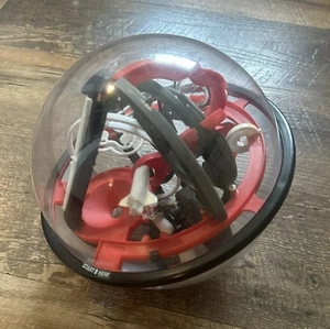 Sharper Image 3D Space Challenge Maze Globe 100 Obstacles Labyrinth Game - Picture 1 of 3
