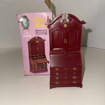 Little hostess by Marx secretary desk Miniature Doll House Dollhouse Furniture - Image 1 of 4