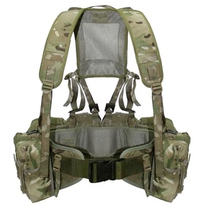 British Army Full PLCE Webbing Set, MTP, Grade 1 Used - Foto 1 di 8