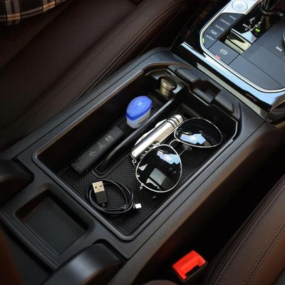 For BMW X3  2018 -2024 Accessories Stay with Center Console Organizer Tray Foto 1 de 4