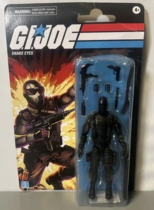 Hasbro G.I. Joe Retro Collection Snake Eyes 6 in Action Figure ~NEW~ - Picture 1 of 8