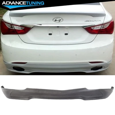 Fits 11-14 Hyundai Sonata Sedan IX Style Rear Bumper Lip Diffuser Spoiler - PU — 第 1/4 张图片