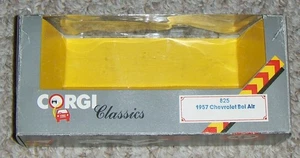 CORGI Classics C825/1 (825) ~ 1957 Chevrolet Belair ..solo SCATOLA DA ESPOSIZIONE - Foto 1 di 3