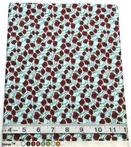 Heidi Grace 1yd Florals On Lt Blue JoAnn 100% Cotton Sew Quilt Craft Fabrics - Picture 1 of 3