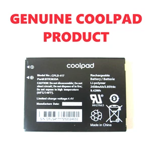 ORYGINALNY akumulator Coolpad CPLD-417 (2450mAh) zastępuje BTR 3635A dla Defiant 3632 - Zdjęcie 1 z 1