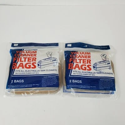 De colección 2 paquetes de 2 bolsas de filtro para aspiradoras se adaptan a limpiadores de tanques Electrolux  Foto 1 de 4