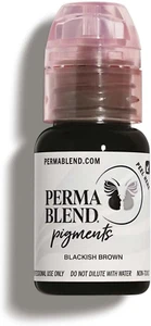 - Blackish Brown Tattoo Ink - Microblading Supplies for Eyebrow Tattoo or Eyelin - Picture 1 of 12