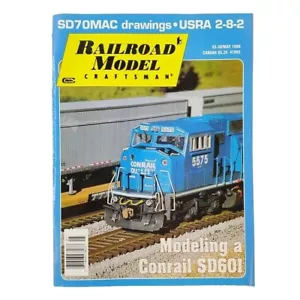 Eisenbahn Modell Handwerker Magazin 1999 Mai SD70MAC Zeichnungen USRA 2-8-2 Conrail S - Bild 1 von 12