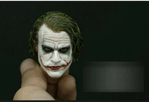 1/6 Scale Joker Heath Ledger Head Sculpt For Hot Toys Figure Body - Picture 1 of 6