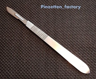 Skalpellklingen Nr. 10 + Klingenhalter Nr.3(auswahl 10,15,30 oder 50 Klingen